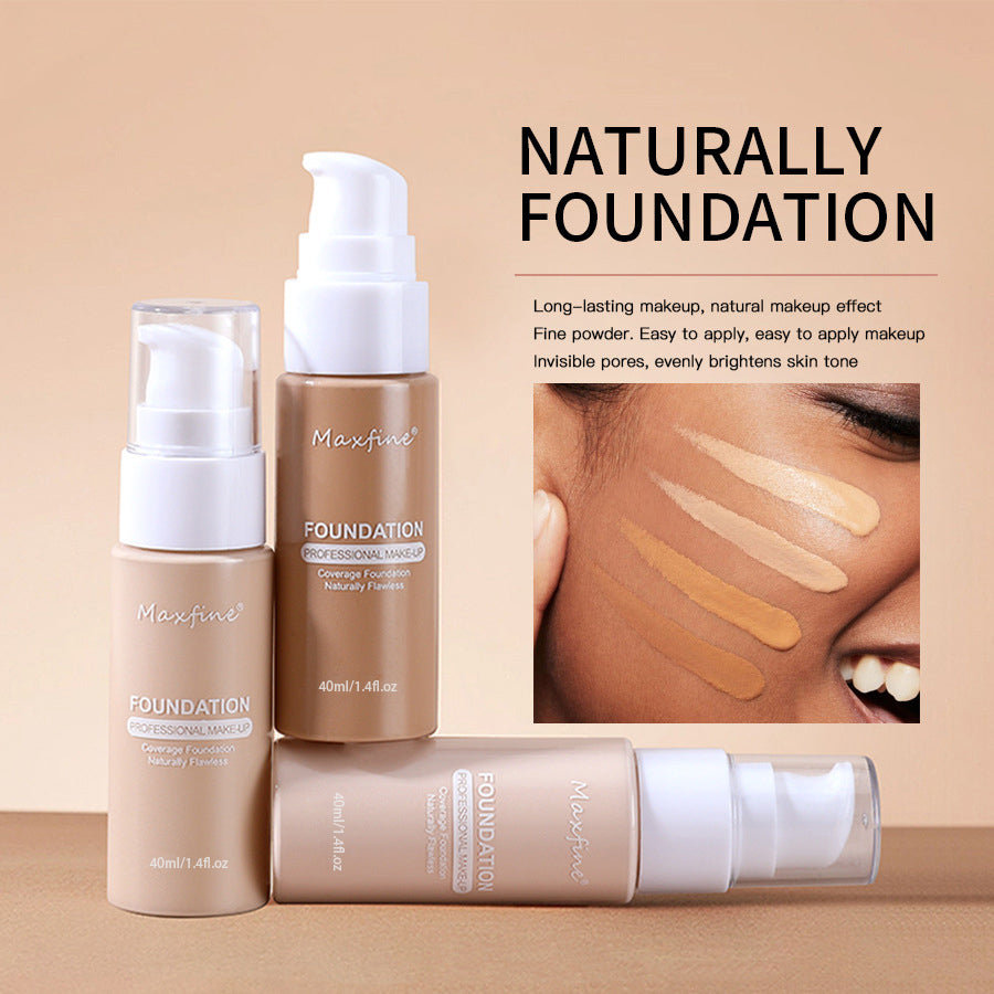 10 Shades Waterproof Liquid Foundation