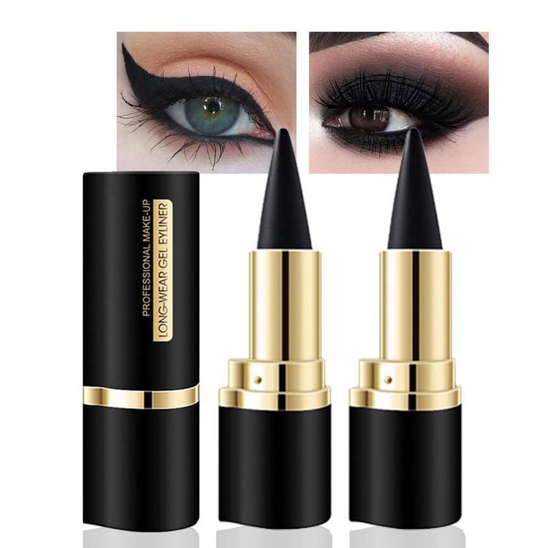 2Pcs Black Gel Eyeliner Pen