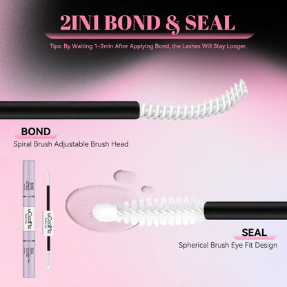 Waterproof Lashes Cluster Bond