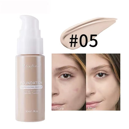 10 Shades Waterproof Liquid Foundation