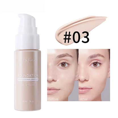 10 Shades Waterproof Liquid Foundation