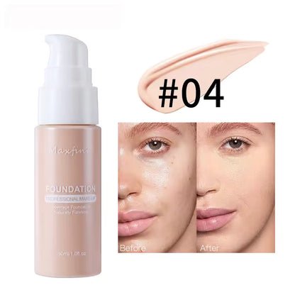 10 Shades Waterproof Liquid Foundation