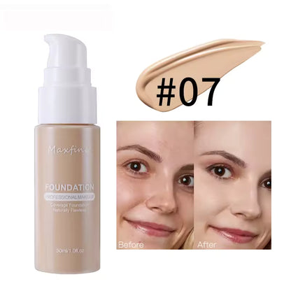 10 Shades Waterproof Liquid Foundation