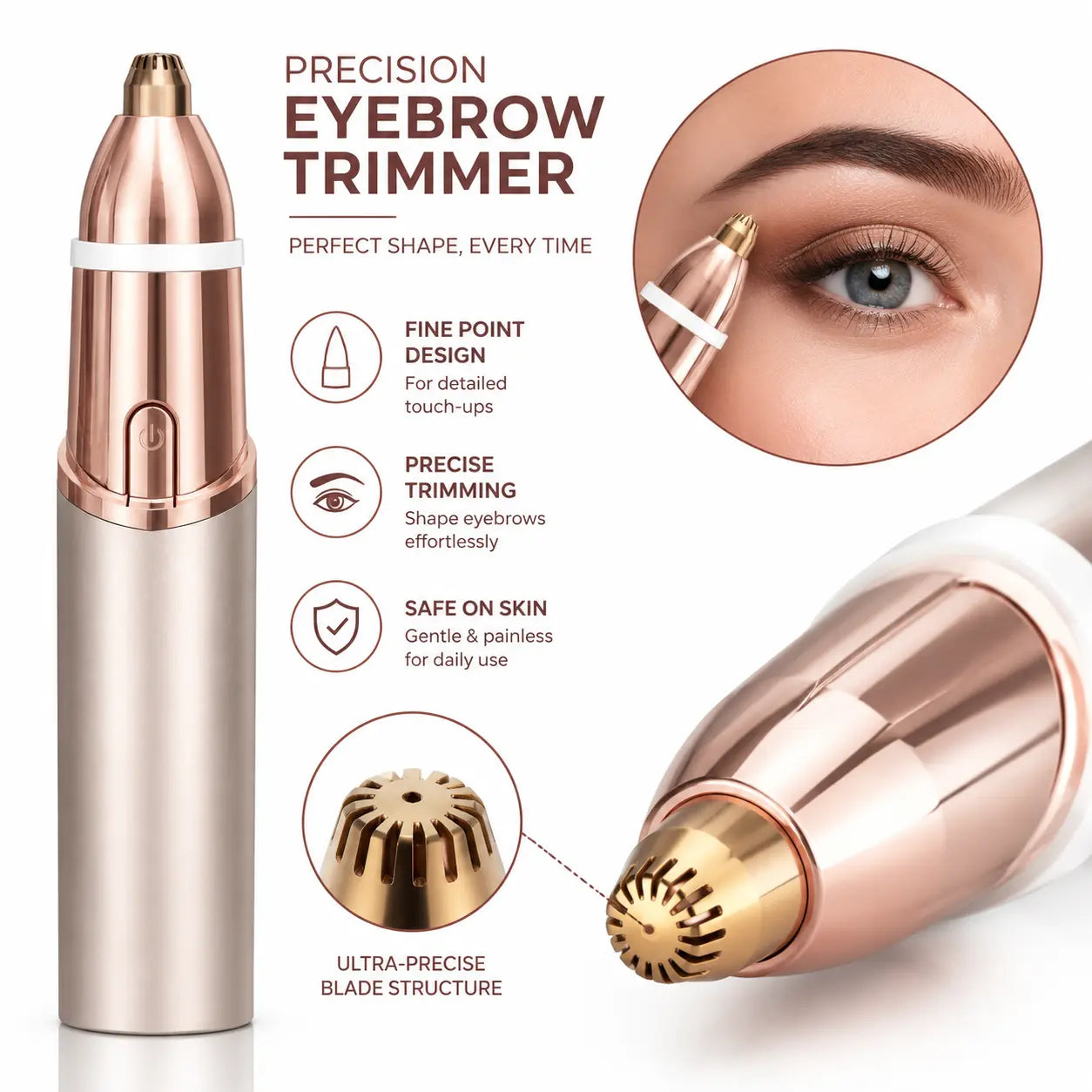 2-in-1 Facial Hair Trimmer
