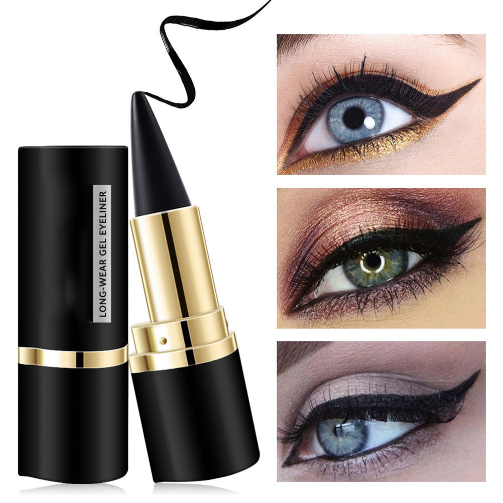 2Pcs Black Gel Eyeliner Pen